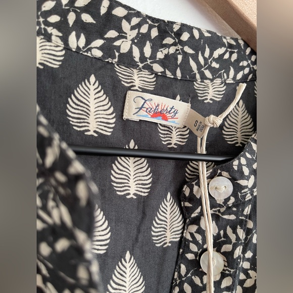 FAHERTY COTTON BUTTON UP SHIRT - Picture 5 of 7